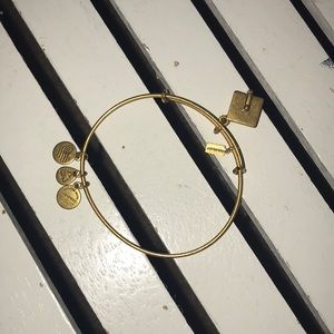 Alex and Ani bracelet with graduation cap